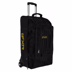 Чемодан на колесах FXR Factory Ride Вlack/Gold, 90 л, черный