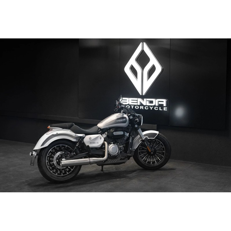 Мотоцикл крузер Benda Rock 300 Black, черный