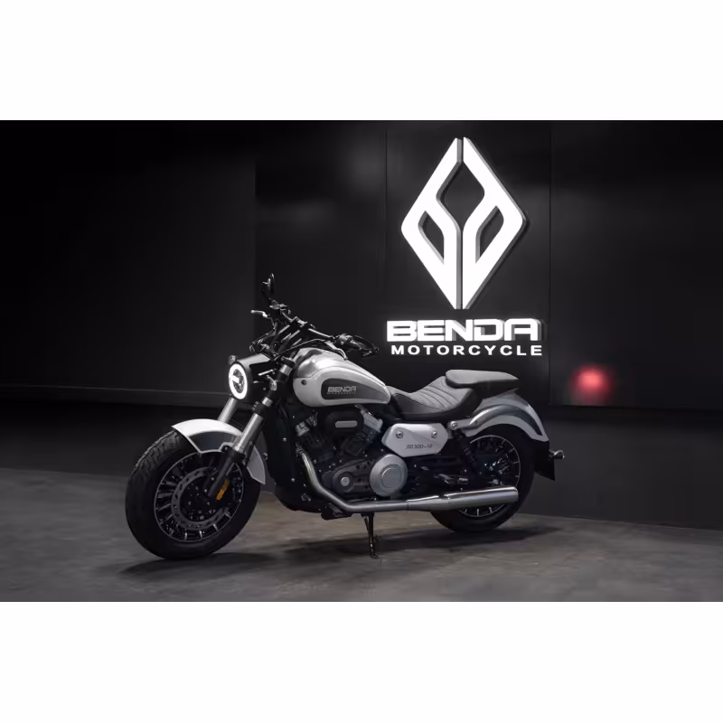 Мотоцикл крузер Benda Rock 300 Gray, серый