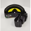 Мотоочки с подогревом AiM (Pro) Accu Heated Goggles Black Matt 31-105, черный матовый/желтый