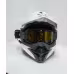 Мотоочки с подогревом AiM (Pro) Accu Heated Goggles Black Matt 31-105, черный матовый/желтый
