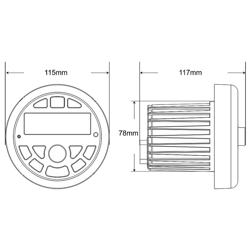 Магнитола Мореман XFa-НЕ820