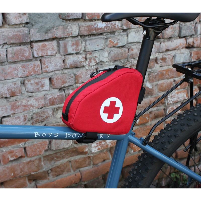 Велосумка на раму велосипеда Protect Аптечка 777-108, красный