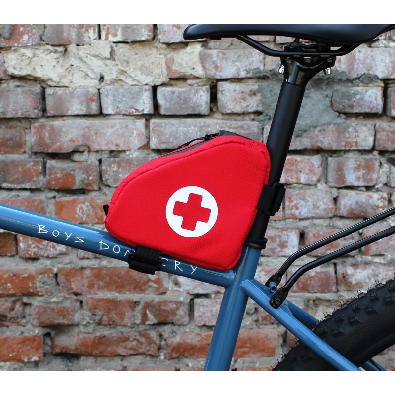 Велосумка на раму велосипеда Protect Аптечка 777-108, красный