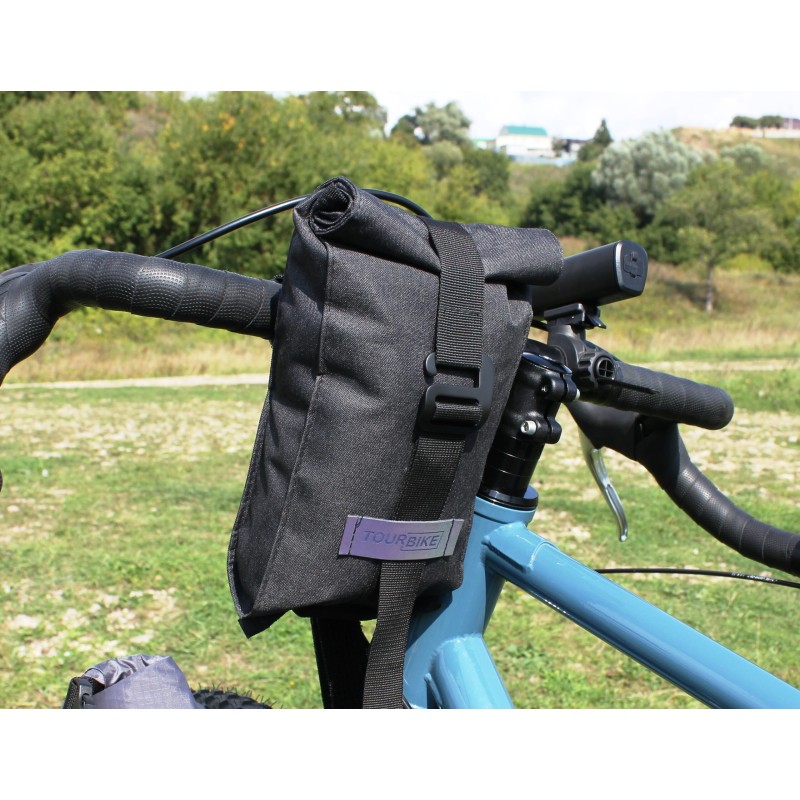 Велосумка на руль Protect Tourbice Кормушка 777-109, темно-серый