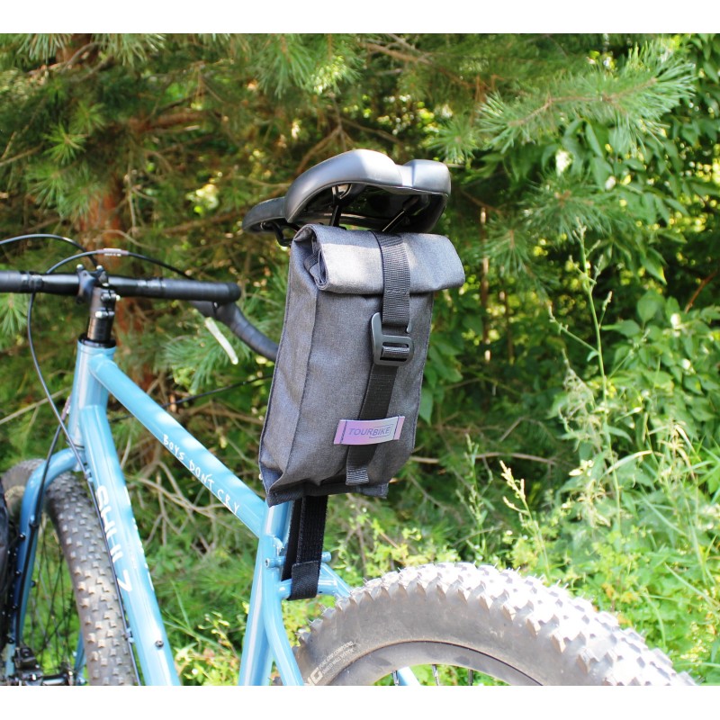 Велосумка под седло Protect Tourbice 777-110, темно-серый