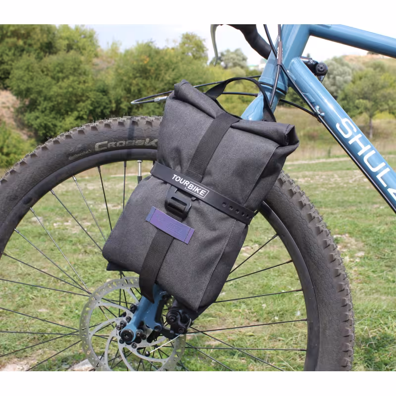 Велосумка на вилку Protect Tourbice 777-111, темно-серый