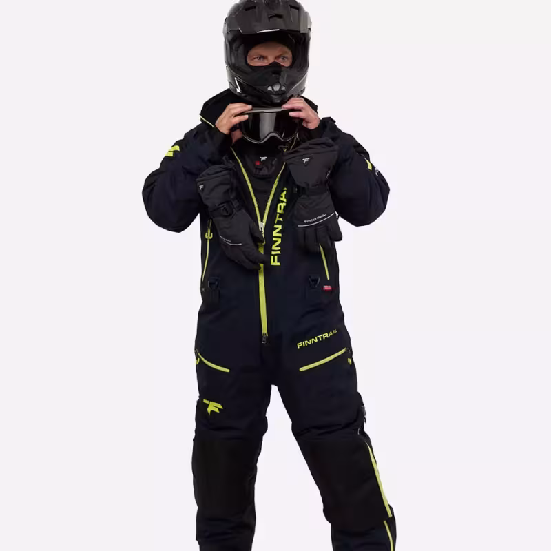 Комбинезон мужской Finntrail Widetrack 21 3850 Graphite, мембрана Hard-tex,  размер 54-56 (MK), 170-180 см