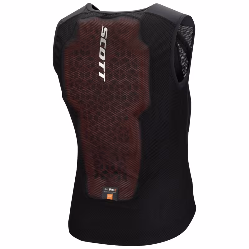 Черепаха защитная Scott Vest Protector Softcon Hybrid Pro black, черный, размер L