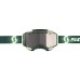Мотоочки Scott Fury Snow Cross Dark Green/Mint Green/Enhancer Silver Ch, черный/зеленый