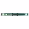 Мотоочки Scott Fury Snow Cross Dark Green/Mint Green/Enhancer Silver Ch, черный/зеленый