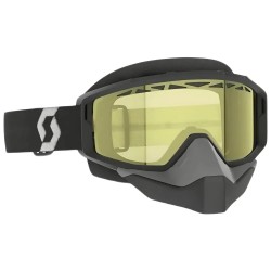 Мотоочки Scott Primal Snow Cross, черный/белый/желтый