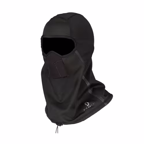 Подшлемник-балаклава Scott Snow Blocker black, черный, размер L-XL