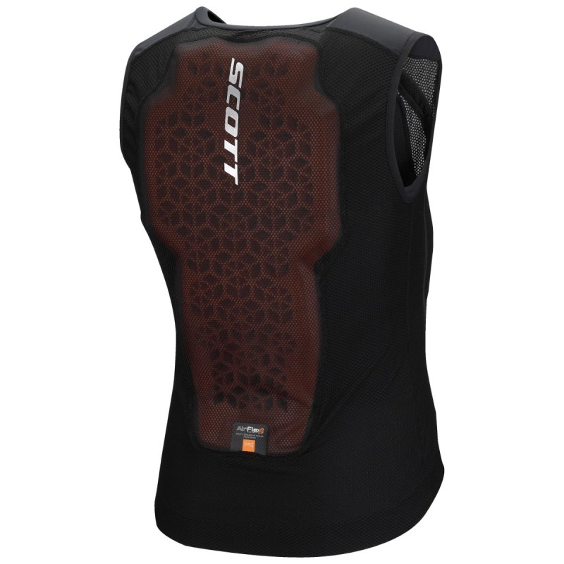 Черепаха защитная Scott Vest Protector Softcon Hybrid Pro black, черный, размер M