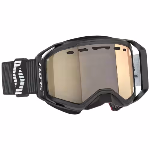 Мотоочки Scott Prospect 2.0 SMB, black/white AMP LS bronze chrome S1-3, черный/бронза/белый