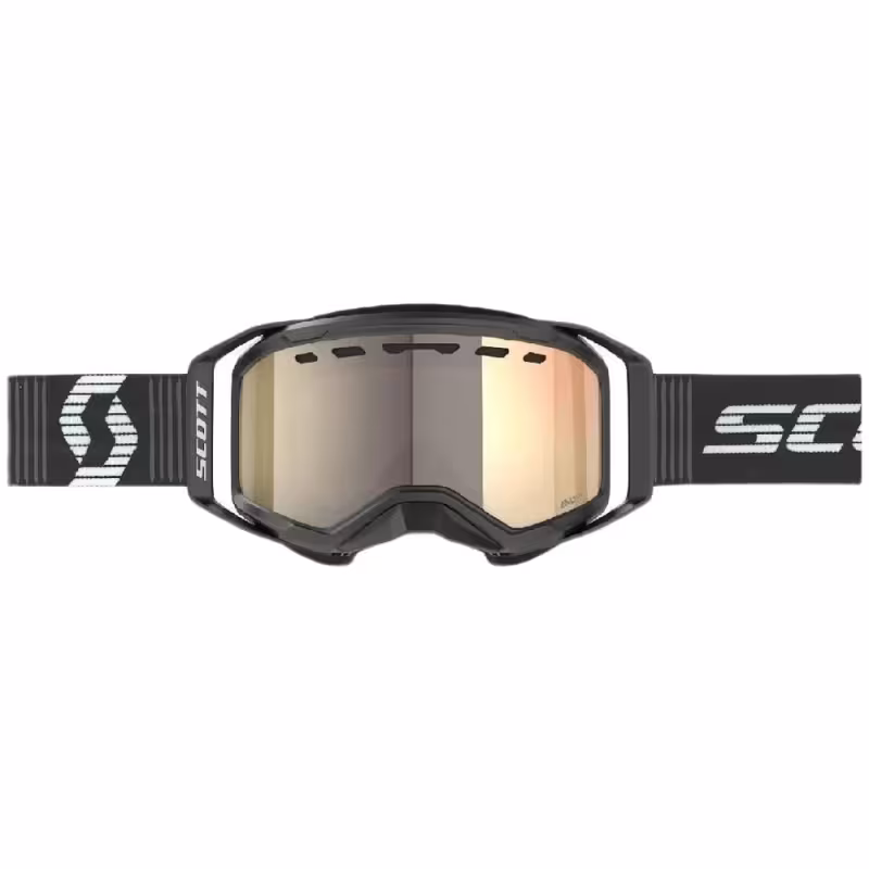 Мотоочки Scott Prospect 2.0 SMB, black/white AMP LS bronze chrome S1-3, черный/бронза/белый