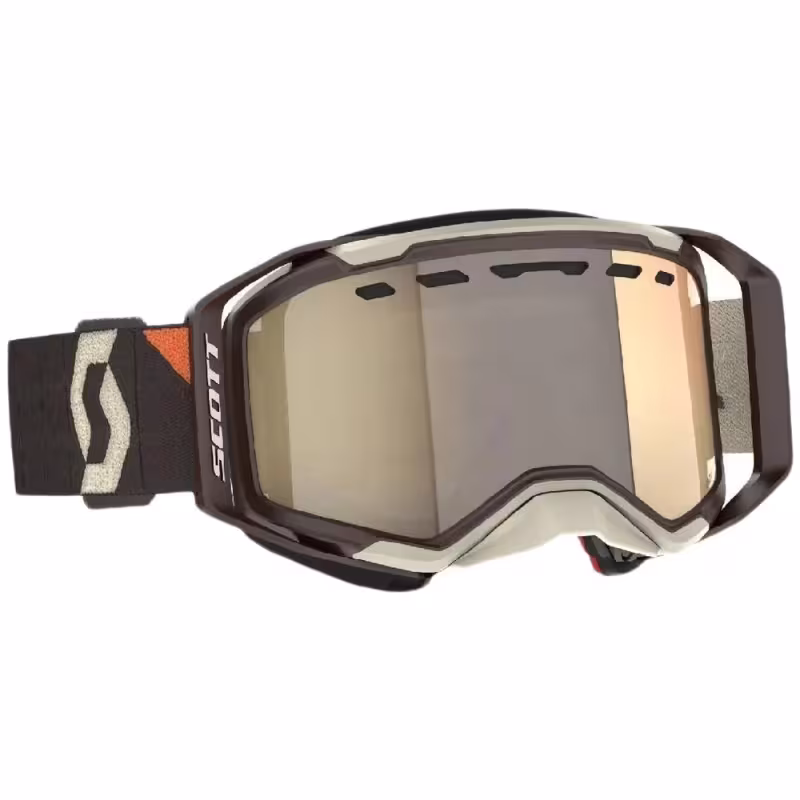 Мотоочки Scott Prospect 2.0 SMB beige/brown AMP LS bronze chrome S1-3, бежевый/коричневый/белый