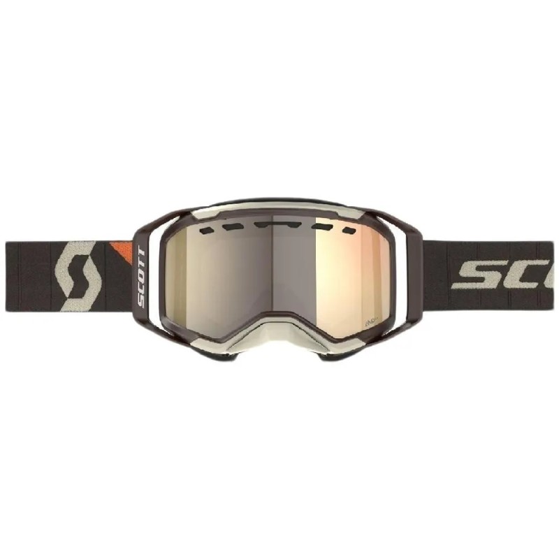 Мотоочки Scott Prospect 2.0 SMB beige/brown AMP LS bronze chrome S1-3, бежевый/коричневый/белый