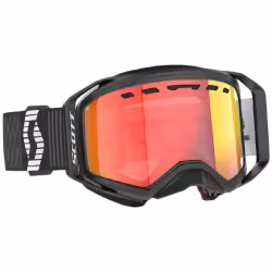 Мотоочки Scott Prospect 2.0 SMB chrome black/white/enhancer red chrome, черный/белый/красный