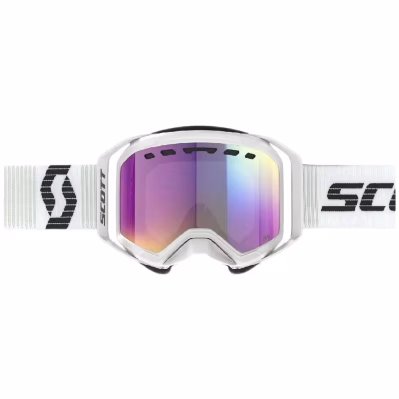 Мотоочки Scott Prospect 2.0 SMB chrome white/black/AMP teal chrome S2, белый/черный/фиолетовый