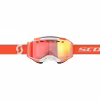 Мотоочки Scott Fury Snow Cross Orange/Enhancer red chrome, красный/оранжевый