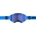 Мотоочки Scott Fury Snow Cross Blue/Black/Enhancer Blue Chrome, голубой/черный/синий