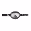 Мотоочки Scott Split OTG Snow Cross Black/White/Clear, черный/белый