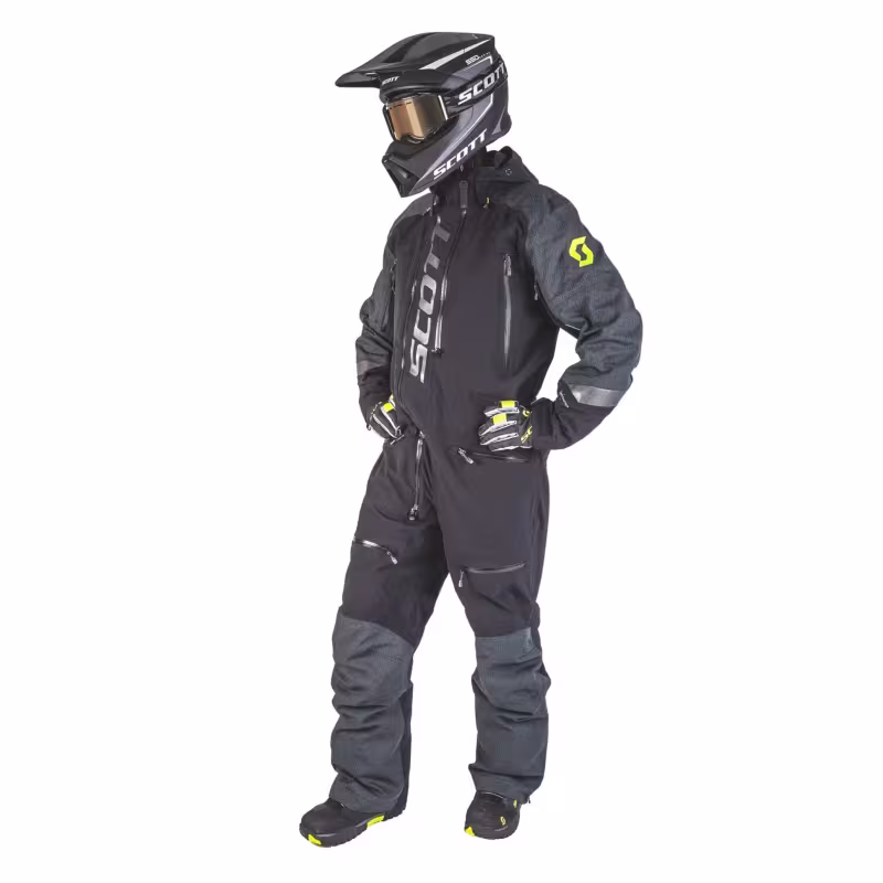 Комбинезон мужской Scott DS Flex Dryo, мембрана DRYOsphere, черный, размер 50 (M), 183-190 см