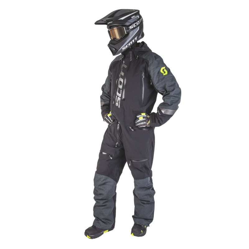 Комбинезон мужской Scott DS Flex Dryo, мембрана DRYOsphere, черный, размер 52 (L), 188-200 см