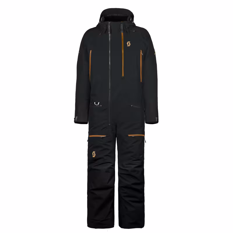 Комбинезон мужской Scott Roop Dryo, мембрана DRYOsphere 2L, черный, размер XL, 176-182 см
