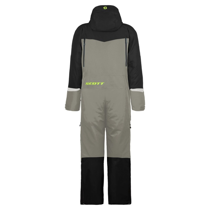 Комбинезон мужской Scott Roop Dryo, мембрана DRYOsphere 2L dust grey/black, серый/черный, размер M, 165-170 см