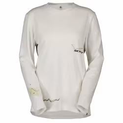 Лонгслив мужской Scott S.E.A Graphic LS, хлопок, белый, размер L, 170-176 см