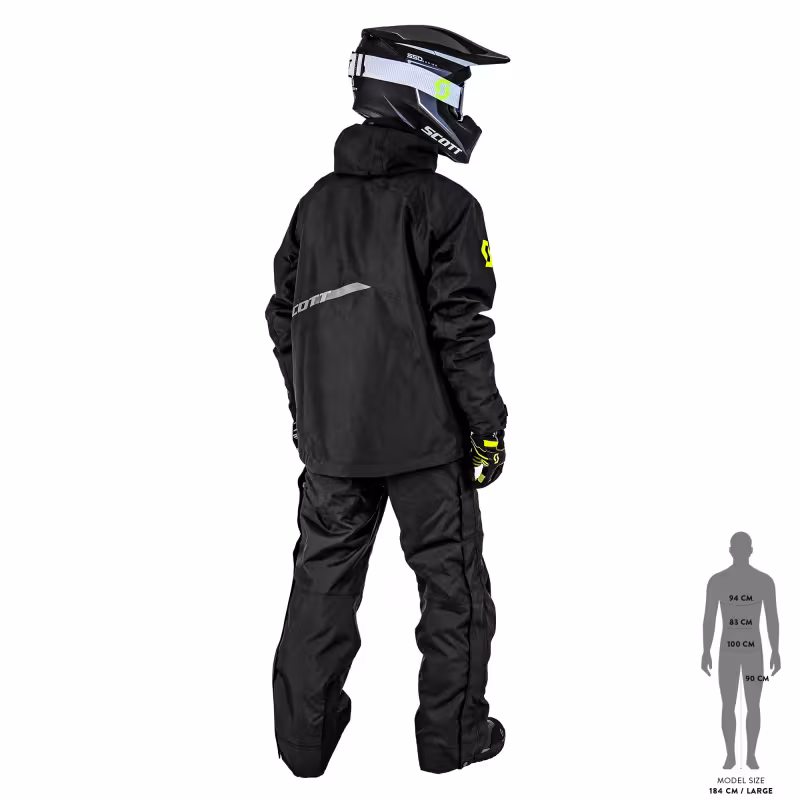 Куртка мужская Scott Intake 80 Dryo Black/Dark Grey, мембрана DRYOsphere, черный/серый, размер М