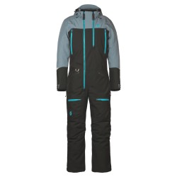 Комбинезон женский Scott Roop Dryo black/breeze blue, мембрана, голубой/черный, размер S