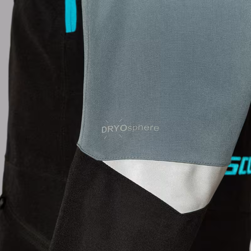 Комбинезон женский Scott Roop Dryo black/breeze blue, мембрана, голубой/черный, размер S