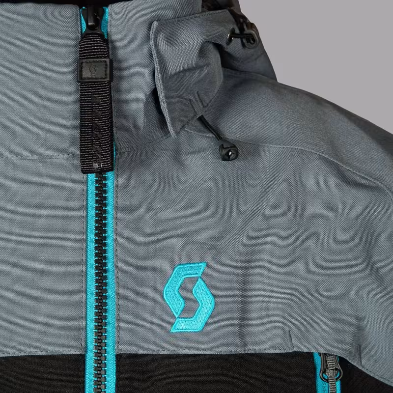 Комбинезон женский Scott Roop Dryo black/breeze blue, мембрана, голубой/черный, размер L