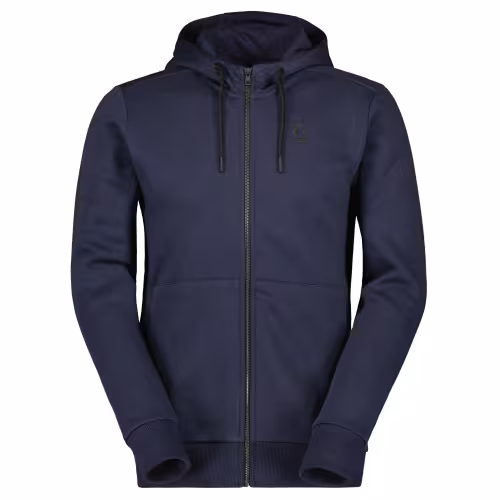 Толстовка мужская Scott M's Tech Warm Zip, полиэстер, темно-синий, размер M, 178-183 см