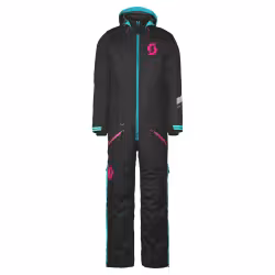 Комбинезон детский Scott DS Dryo black/pink, мембрана, черный, размер XS