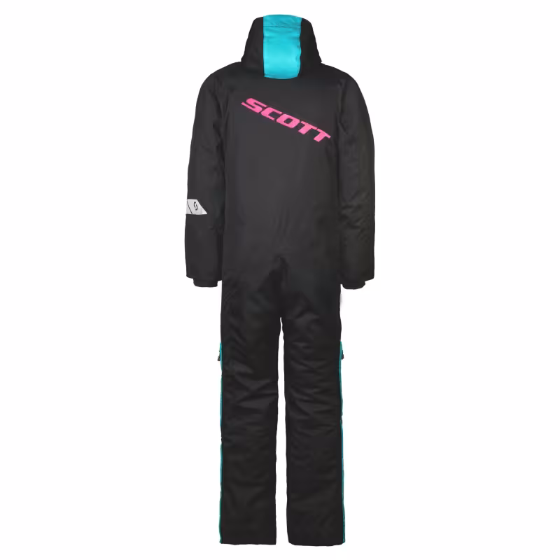 Комбинезон детский Scott DS Dryo black/pink, мембрана, черный, размер XS