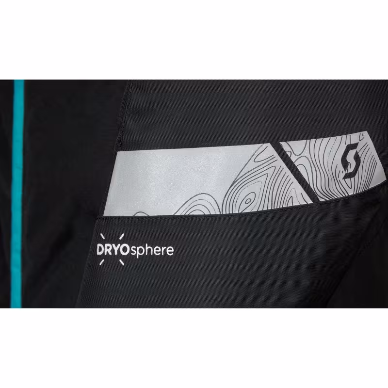 Комбинезон детский Scott DS Dryo black/pink, мембрана, черный, размер XS