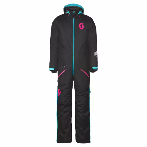 Комбинезон детский Scott DS Dryo black/pink, мембрана, черный, размер M