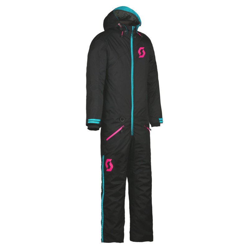 Комбинезон детский Scott DS Dryo black/pink, мембрана, черный, размер M