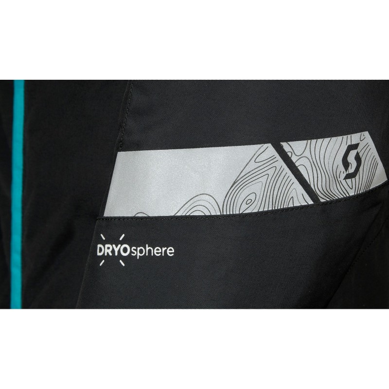 Комбинезон детский Scott DS Dryo black/pink, мембрана, черный, размер M