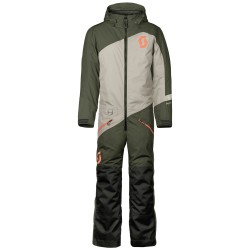 Комбинезон детский Scott DS Dryo douglas green/dust white, мембрана, зеленый/черный, размер L