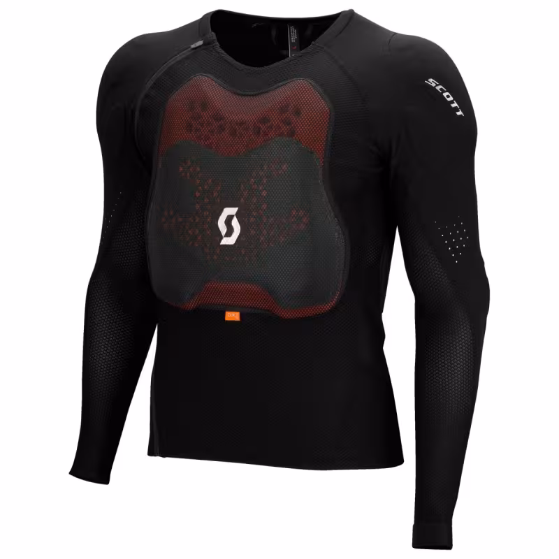 Черепаха защитная Scott Softcon Air Jacket Protector black, черный, размер XL