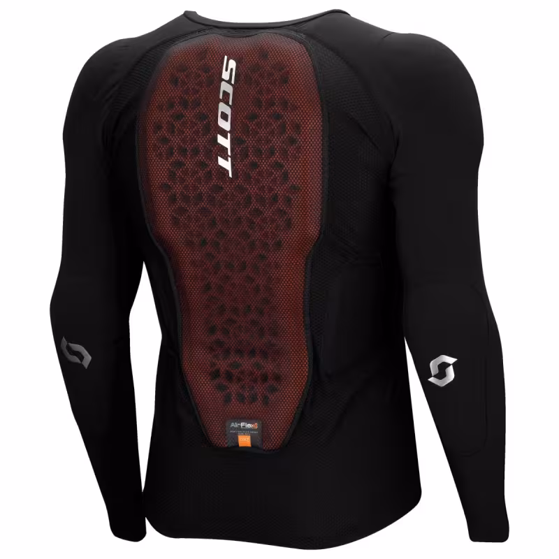 Черепаха защитная Scott Softcon Air Jacket Protector black, черный, размер XL