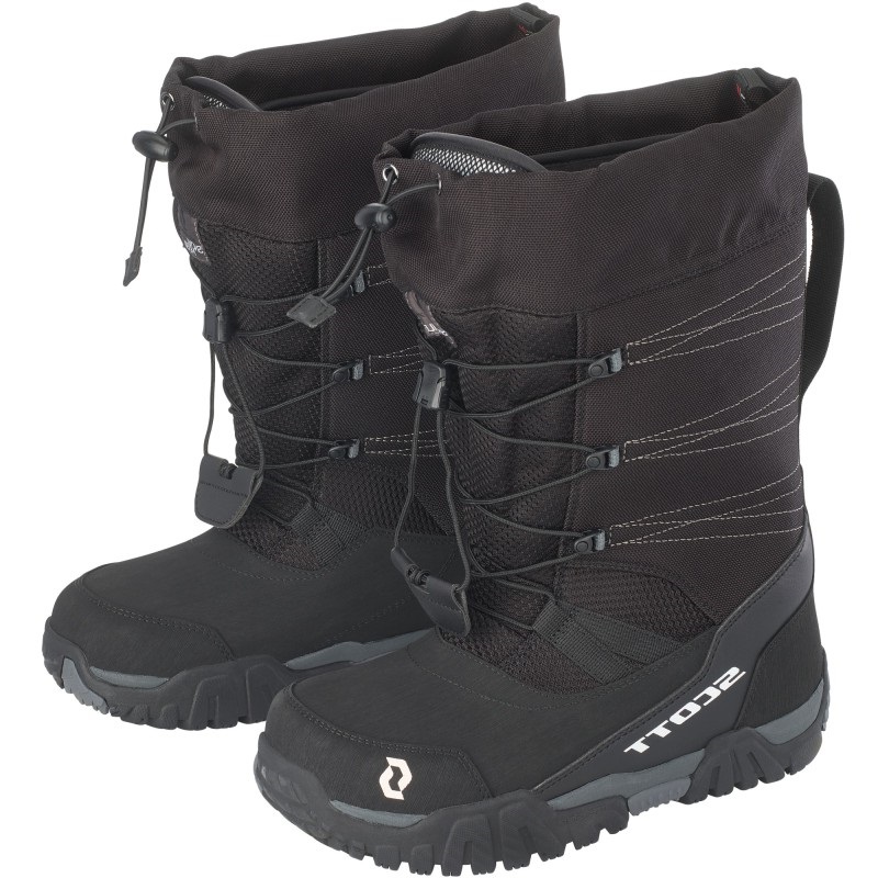 Ботинки снегоходные Scott SMB R/T back/grey, черный/серый, размер 42