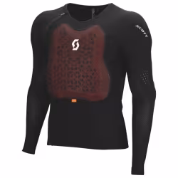 Черепаха защитная Scott Softcon Air Jacket Protector, черный/серый, размер M