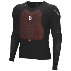 Черепаха защитная Scott Softcon Air Jacket Protector, черный/серый, размер M