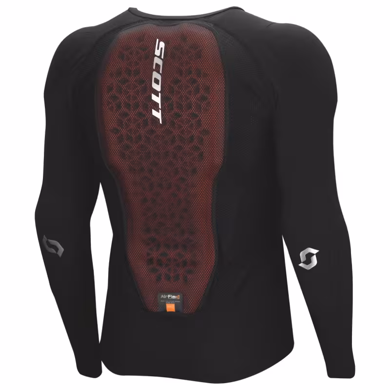 Черепаха защитная Scott Softcon Air Jacket Protector, черный/серый, размер M